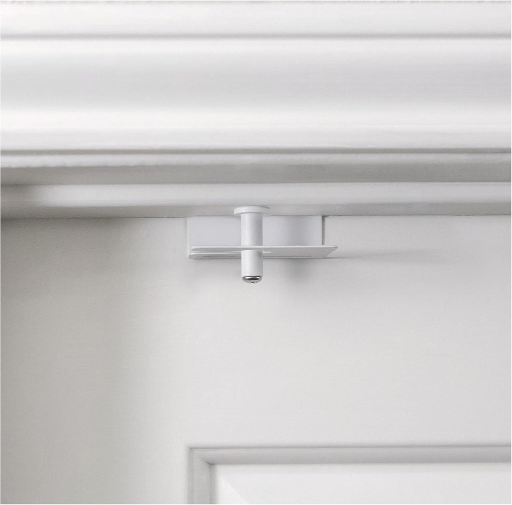 1 Pack – Glide Lok Child Safety Door Top Lock | for Interior & Exterior Doors | Lock & Unlock from Both Sides | Stop Kids, Pets, Dogs & Cats from Opening Doors