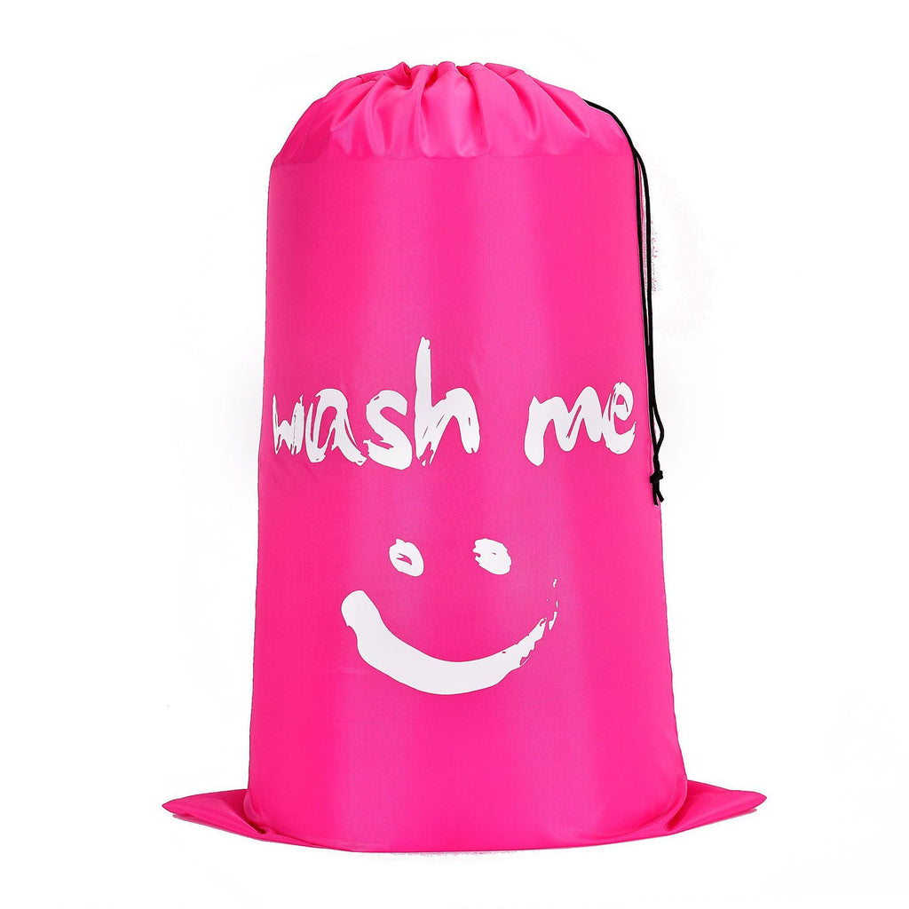 1 Piece Drawstring Travel Laundry Bag, Large Laundry Bag, Men's and Women's Dirty Laundry Travel and Gym Bag,Waterproof Wetproof Bag