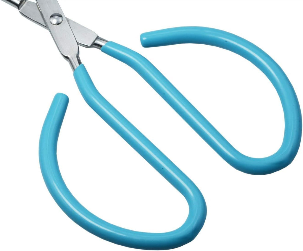 10-Inch Heavy Duty Stainless Steel Kitchen Scissor Tongs, Set of 2