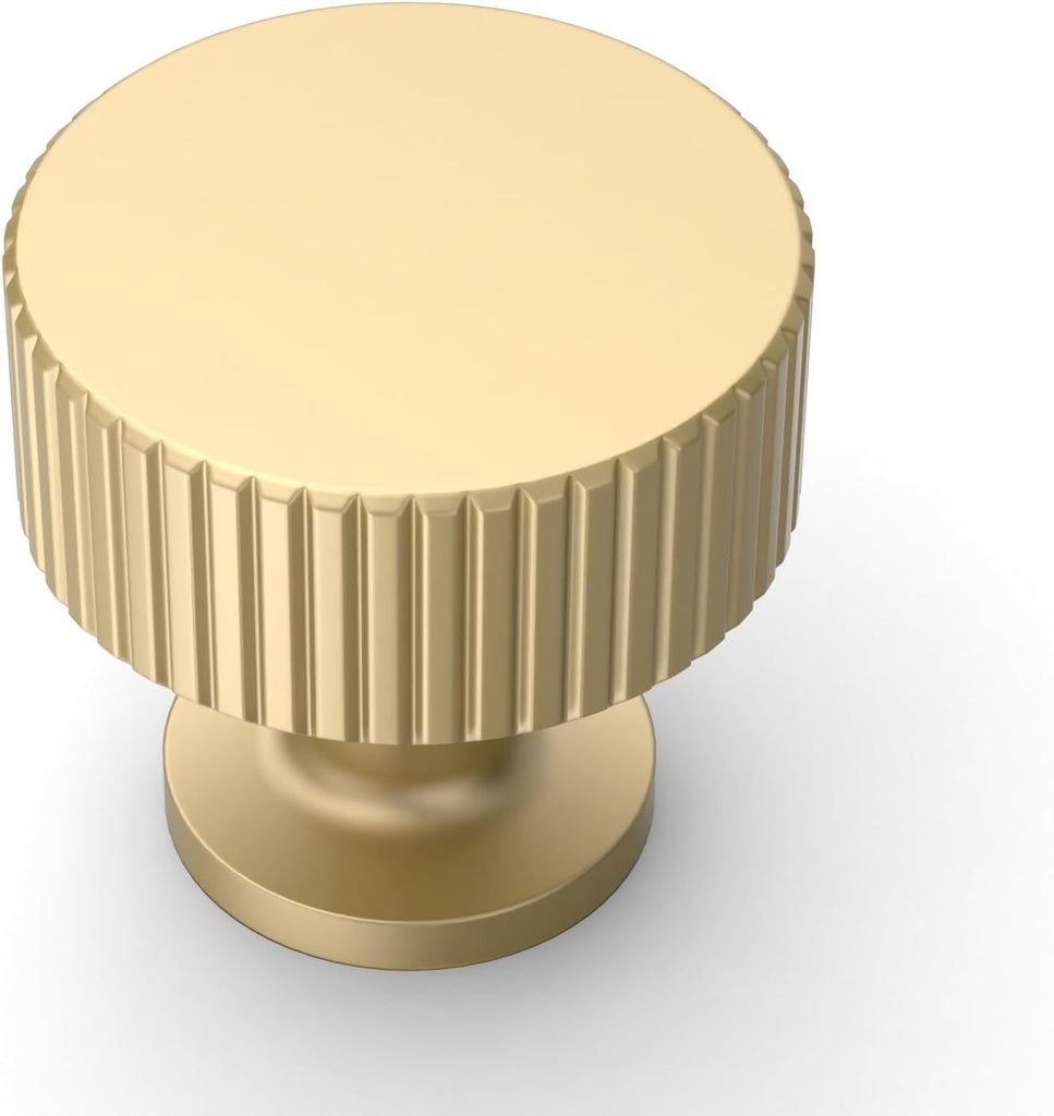 10 Pack Brushed Gold Kitchen Cabinet Knobs Drawer Cabinet Hardware Zinc Knobs for Dresser Drawers