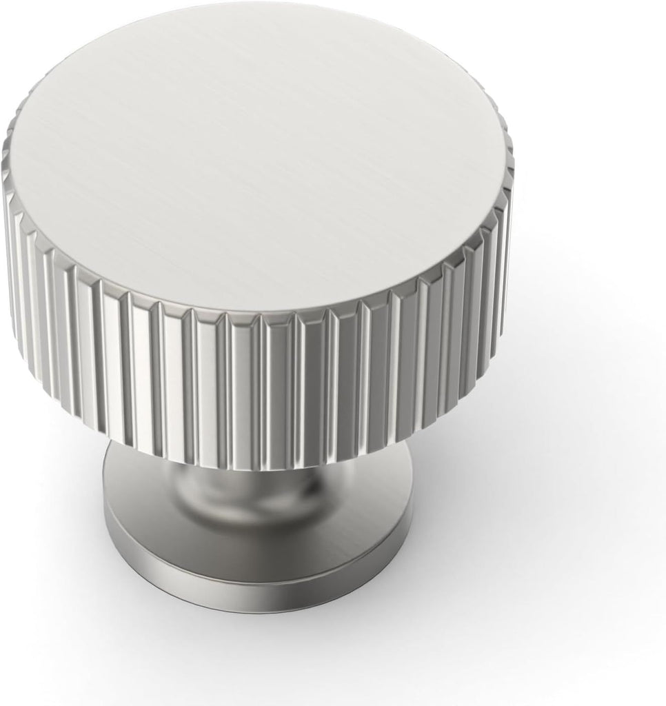 10 Pack Brushed Satin Nickel Kitchen Cabinet Knobs Dresser Knobs Drawer Knobs Cabinet Hardware Zinc Knobs for Dresser Drawers