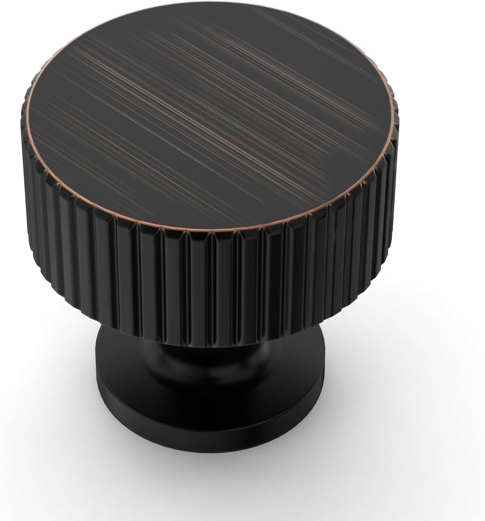 10 Pack Oil Rubbed Bronze Kitchen Cabinet Knobs Dresser Drawer Cabinet Hardware Zinc Knobs for Dresser Drawers