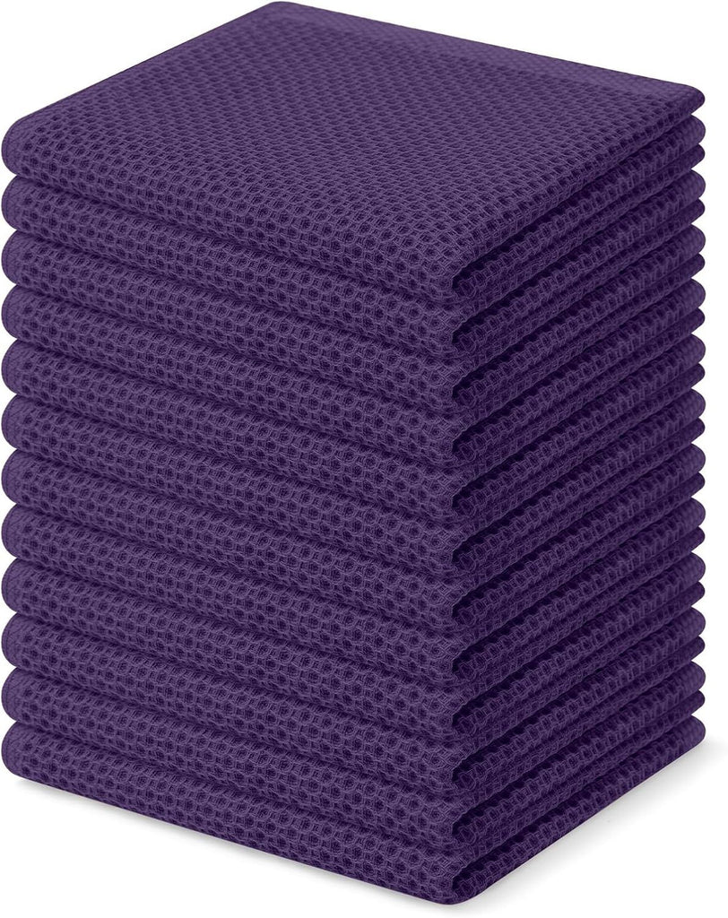 100% Cotton Waffle Weave Kitchen Dish Cloths