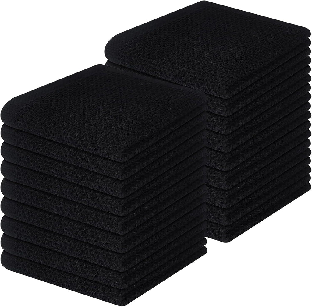 100% Cotton Waffle Weave Kitchen Dish Cloths