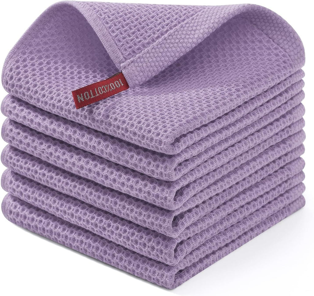 100% Cotton Waffle Weave Kitchen Dish Cloths