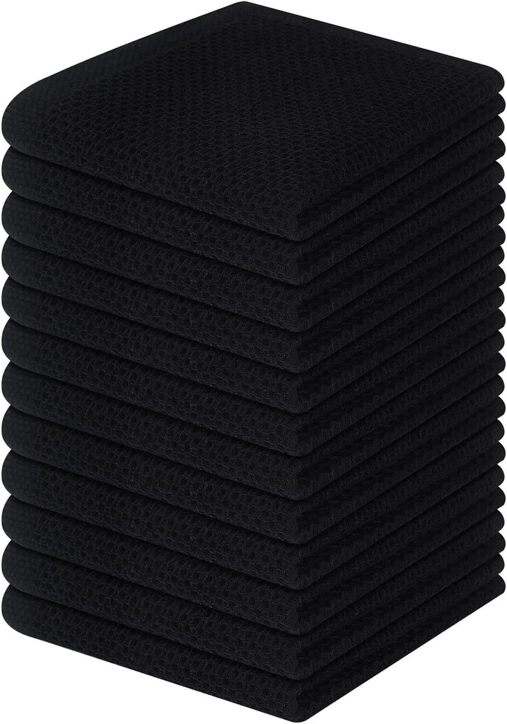 100% Cotton Waffle Weave Kitchen Dish Cloths