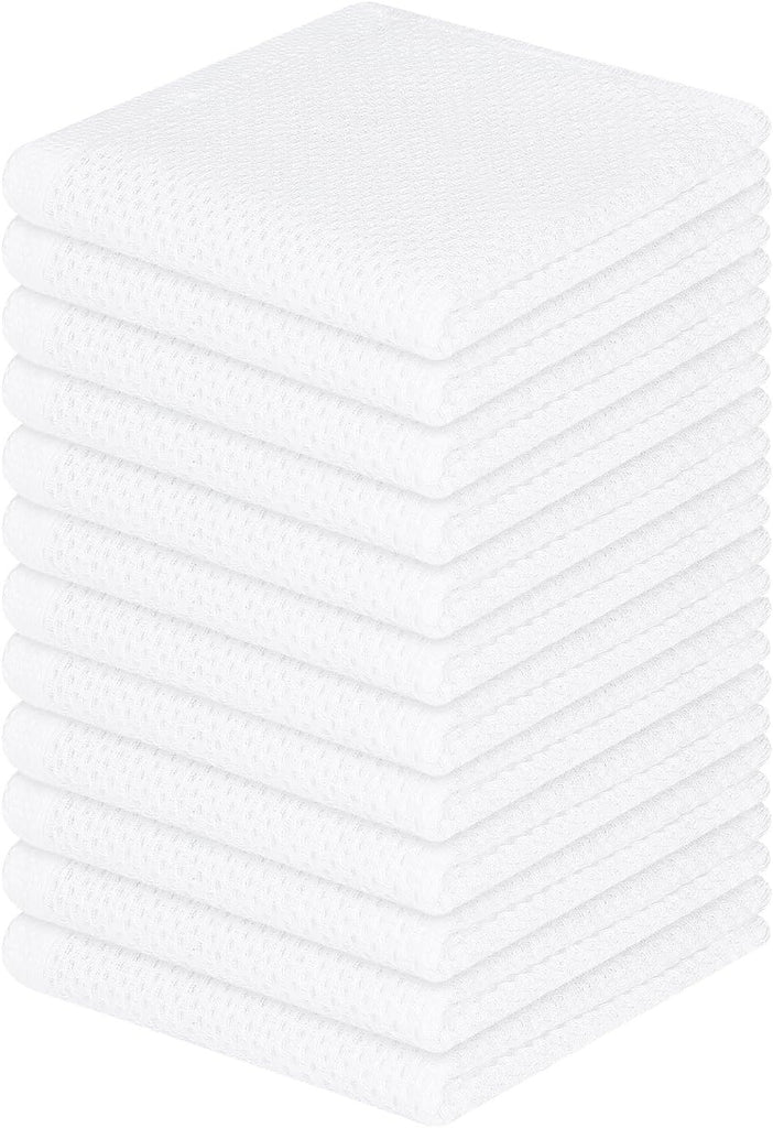 100% Cotton Waffle Weave Kitchen Dish Cloths