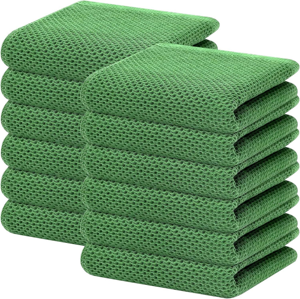 100% Cotton Waffle Weave Kitchen Dish Towels