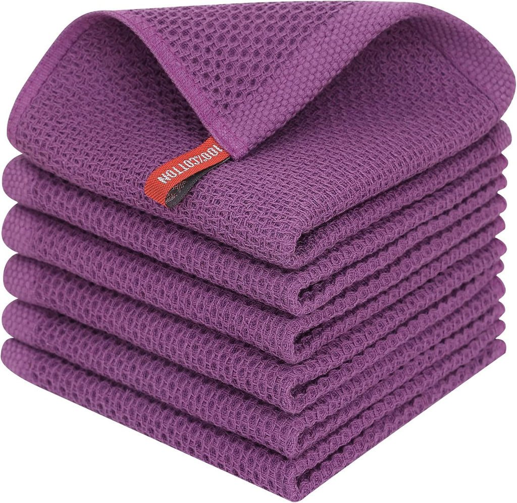 100% Cotton Waffle Weave Kitchen Dish Towels