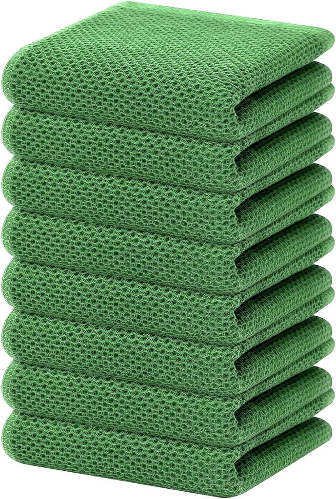 100% Cotton Waffle Weave Kitchen Dish Towels