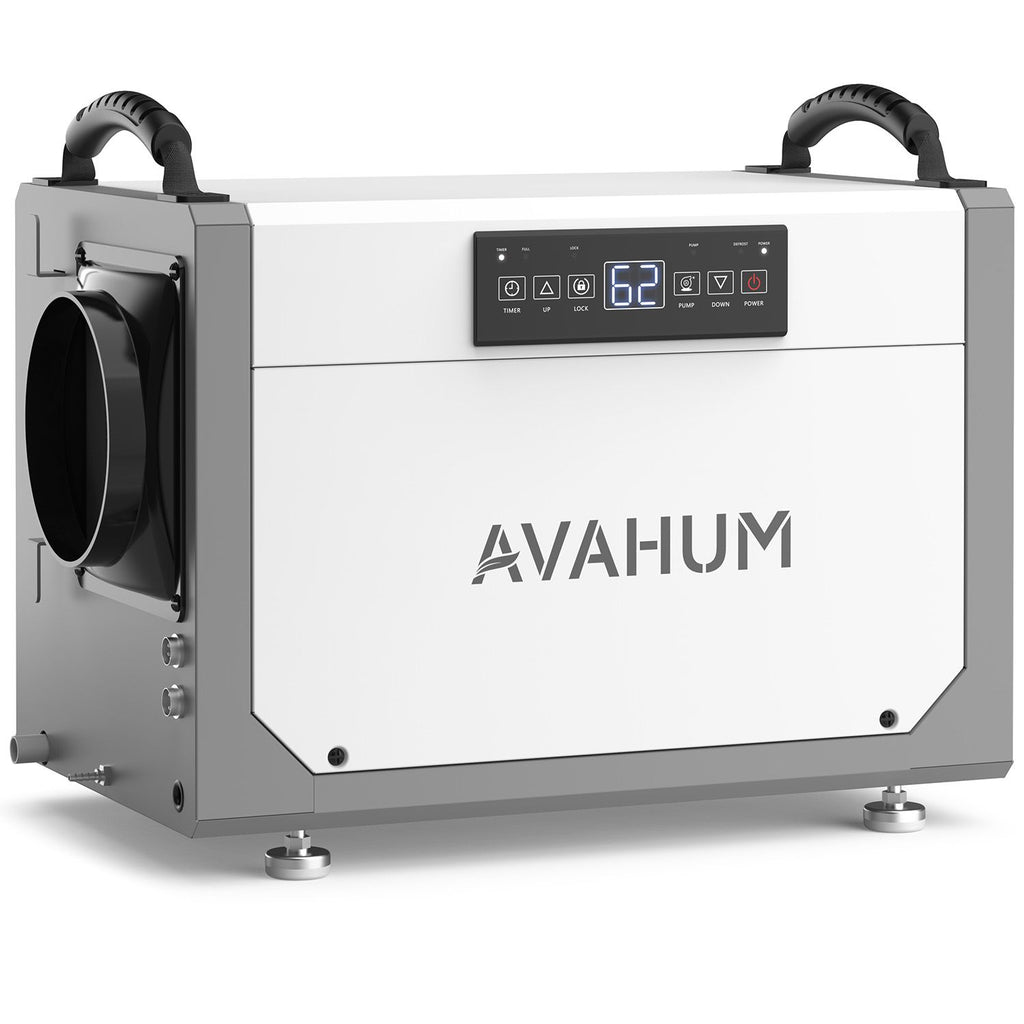 113 Pints Commercial Dehumidifier with Internal Automatic Drain Pump