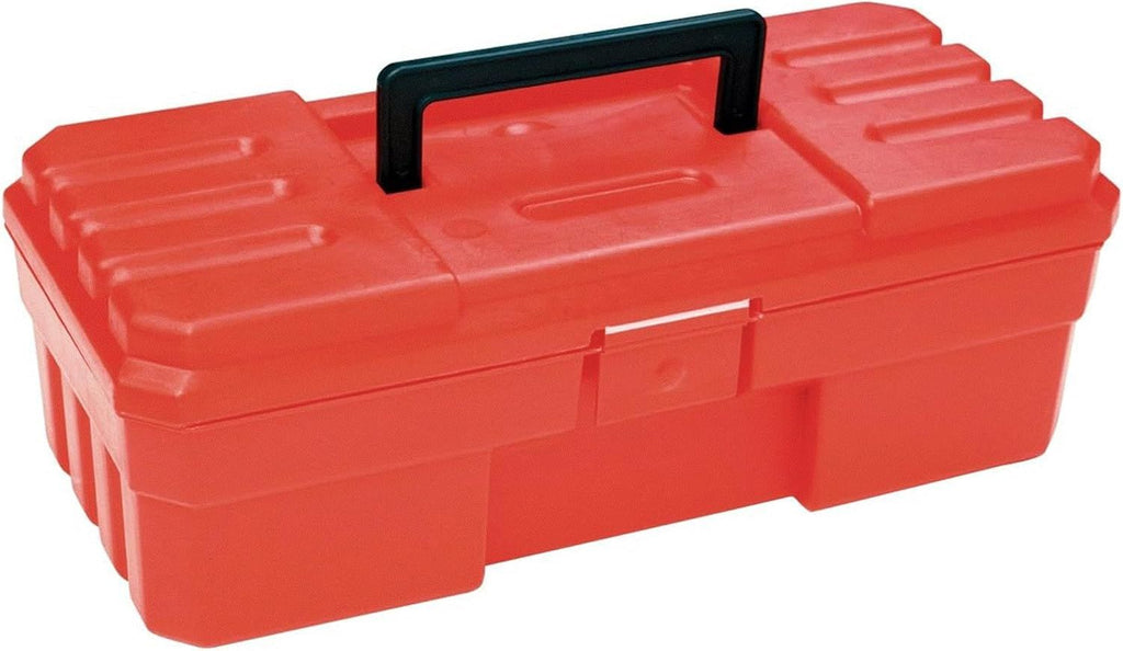 12-Inch ProBox Plastic Toolbox for Tools, Hobby or Craft Storage Toolbox,Model 09912, (12-Inch x 5-1/2-Inch x 4-Inch), Red