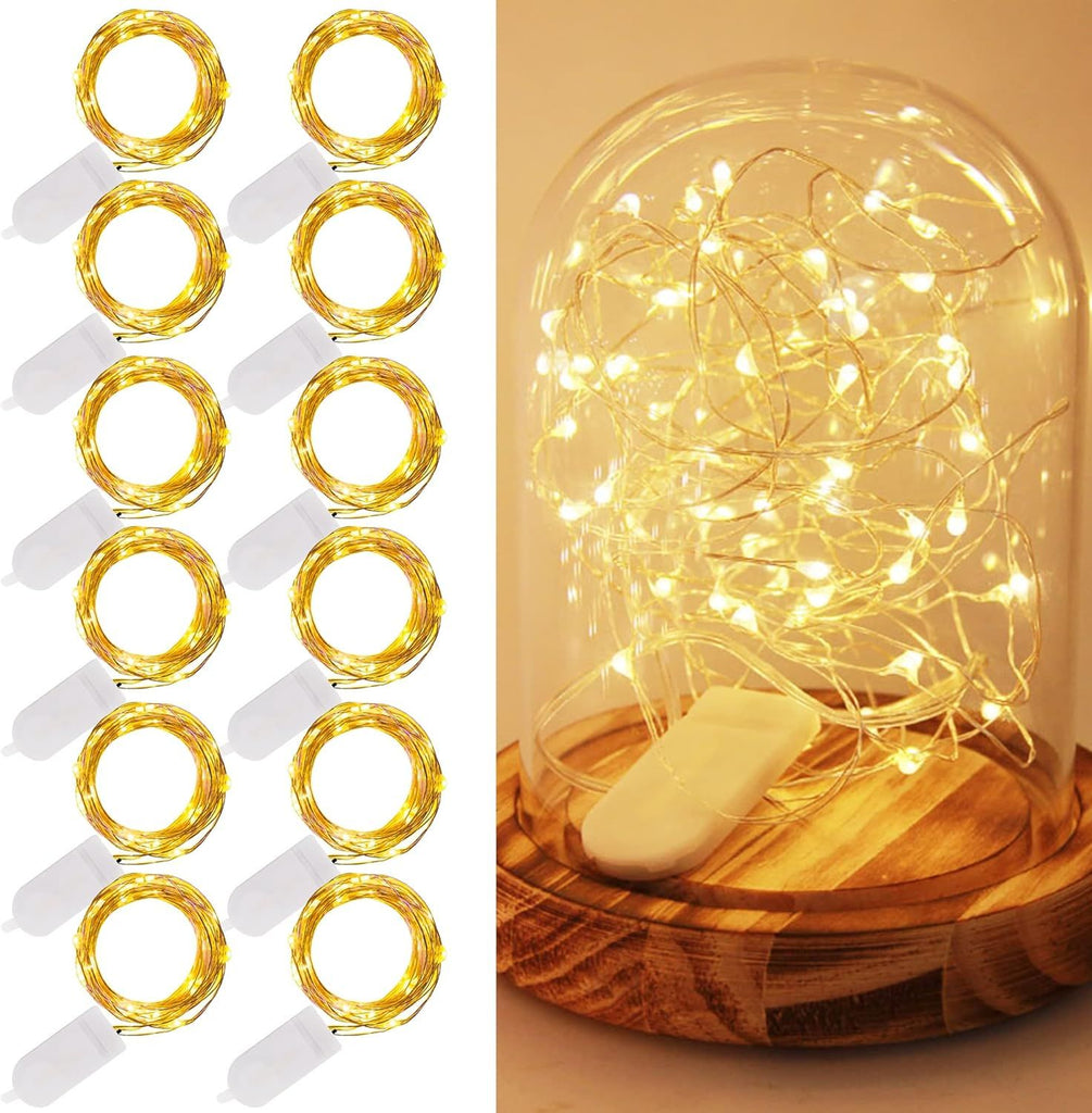 12 Pack Fairy Lights Battery Operated