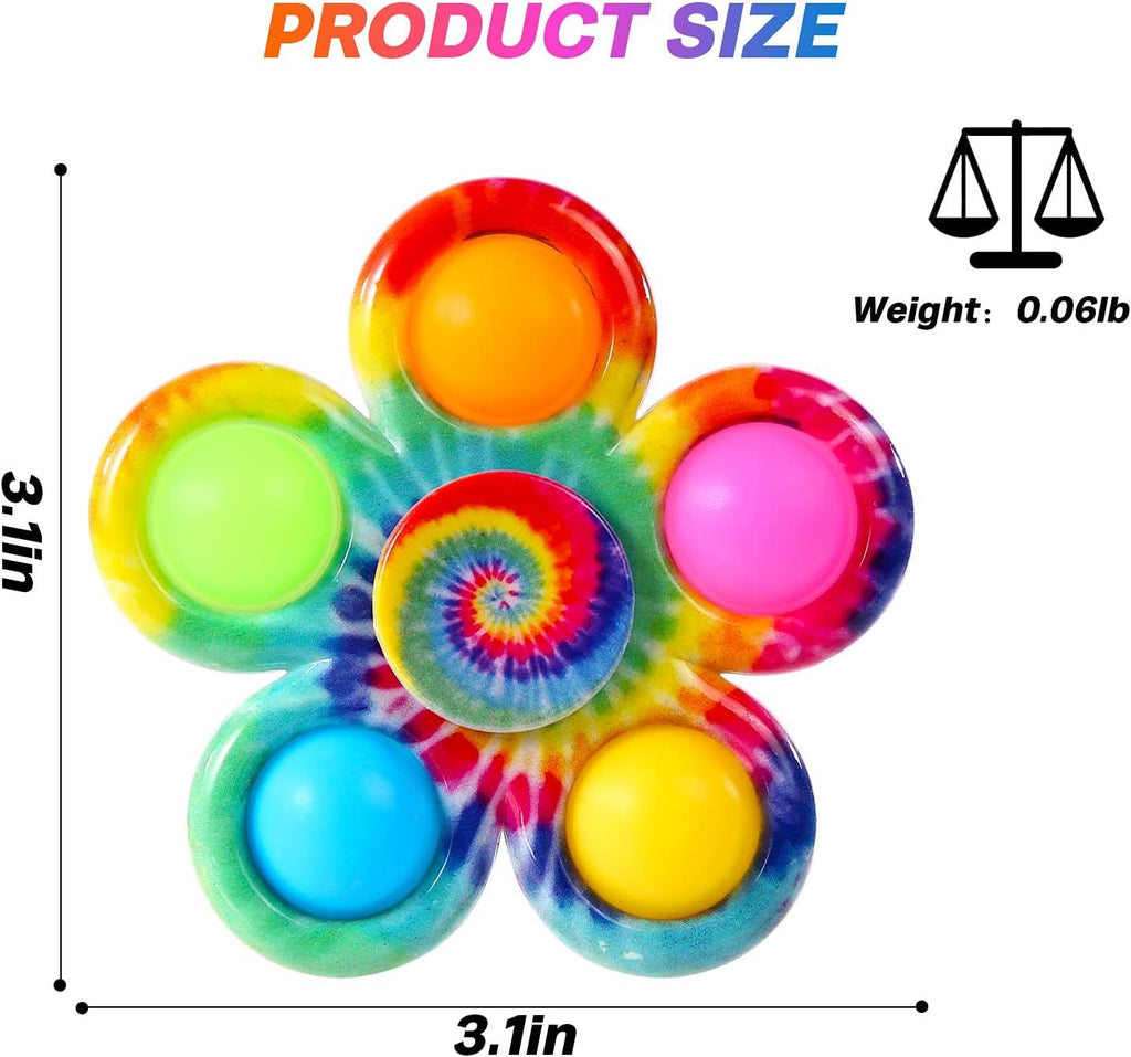12 Pack Fidget Spinners for Kids Adults Party Favors, Pop Fidget Toys Bulk for Stress Anxiety ADHD Relief, Party Gifts Halloween Goodie Bag Stuffers Treasure Box Toys for Classroom Prizes