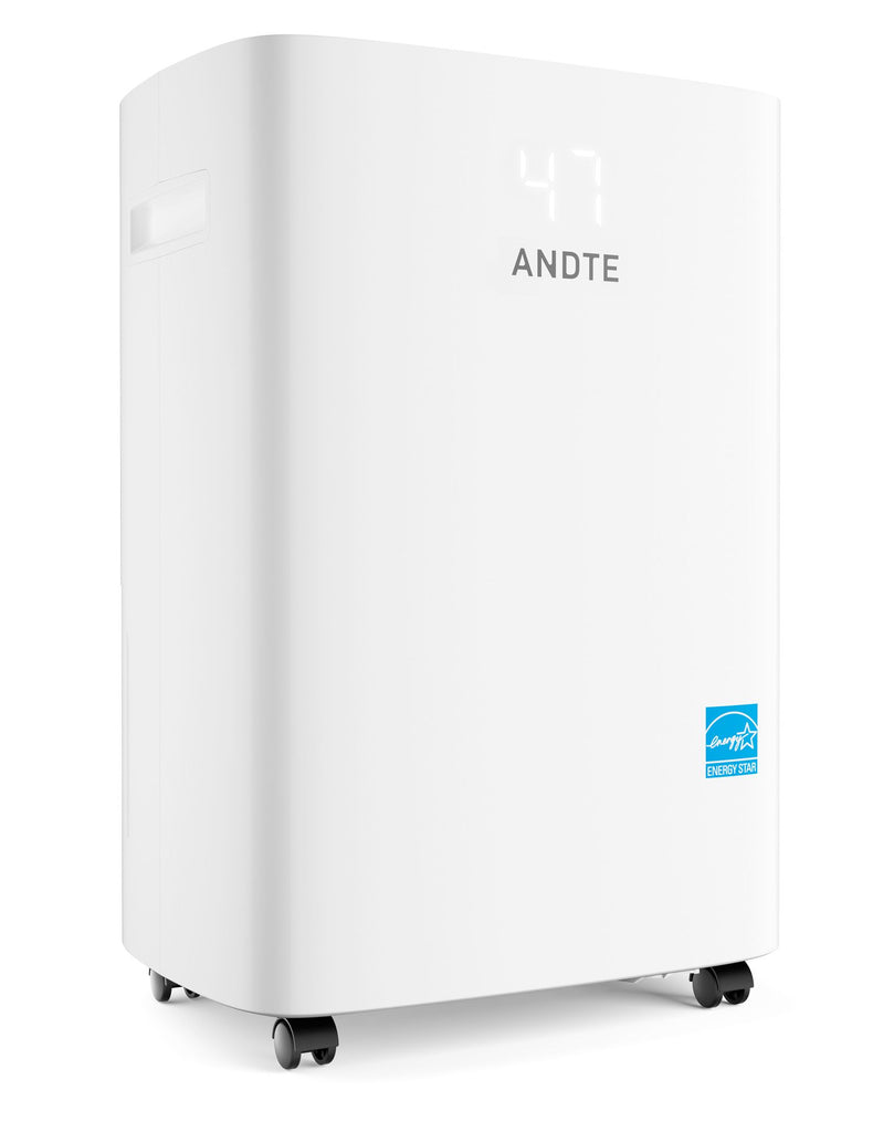 120 Pints Dehumidifier for Basement and Home, 6500 Sq.Ft Large Room Dehumidifiers with Drain Hose for Bathroom Living room Carwl Space, Smart Humidity Control, Touch Control Panel