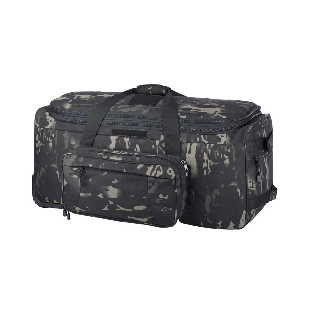 124L Tactical Wheeled Deployment Bag, Large Military Rolling Duffel Bag with Smooth Wheels, Reinforced Handles and Heavy-Duty Gear Storage for Travel, Camping and Outdoor Use