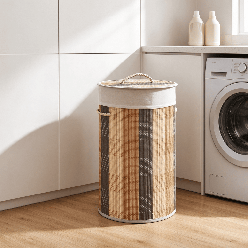 13.2 Gal Laundry Hamper with Removable And Machine-Washable Line for Home Organization