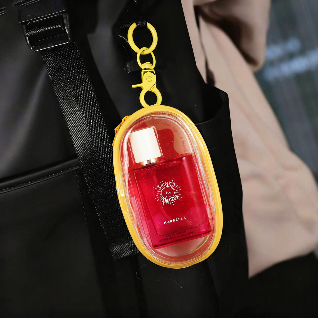 1/4-Piece Fruity Perfume  for Women, Travel-Sized Mini Fragrances with Pouch | Long-Lasting Gourmand Scents for Date Night, Vacation & Gift Giving