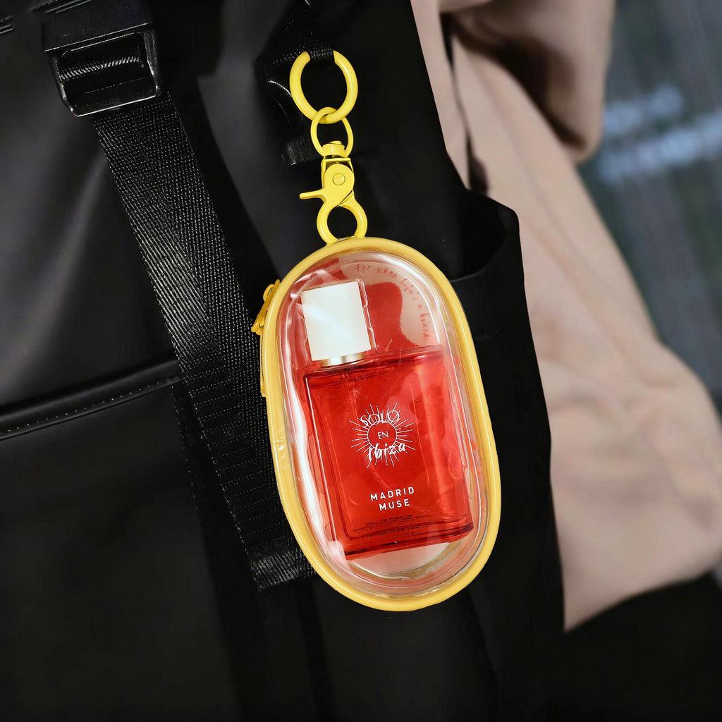 1/4-Piece Fruity Perfume  for Women, Travel-Sized Mini Fragrances with Pouch | Long-Lasting Gourmand Scents for Date Night, Vacation & Gift Giving