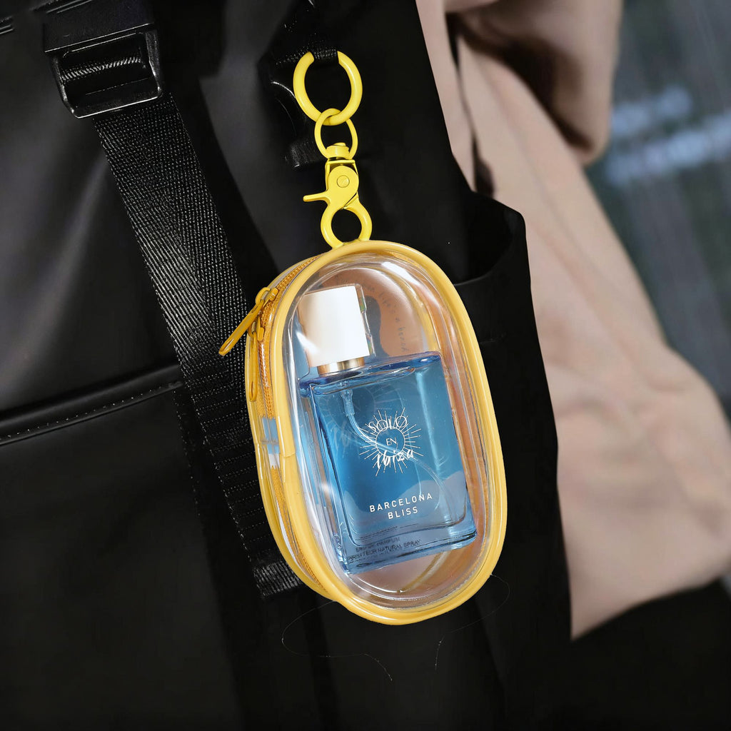 1/4-Piece Fruity Perfume  for Women, Travel-Sized Mini Fragrances with Pouch | Long-Lasting Gourmand Scents for Date Night, Vacation & Gift Giving