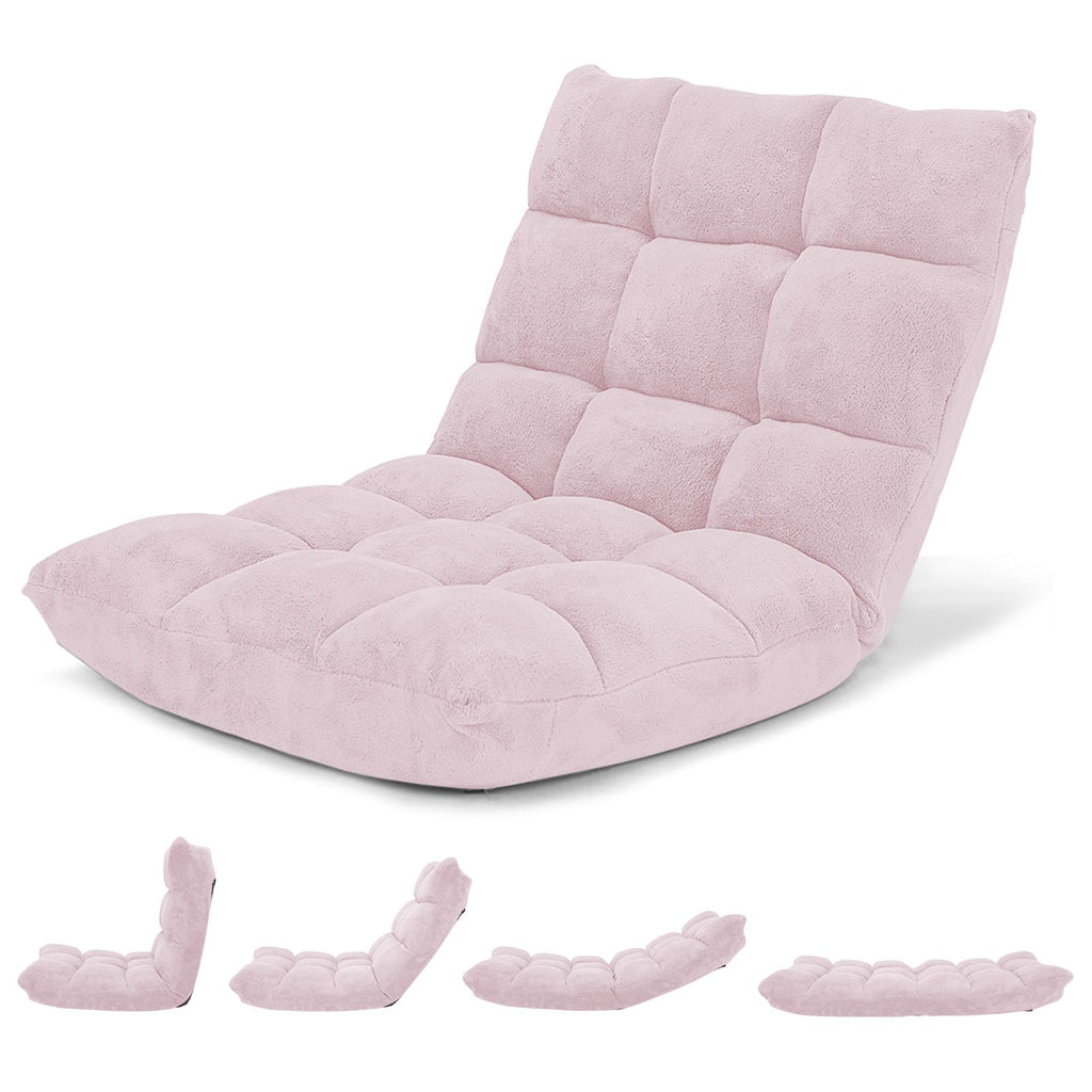 14-Position Adjustable Cushioned Floor Chair