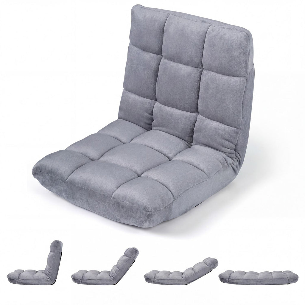 14-Position Adjustable Cushioned Floor Chair