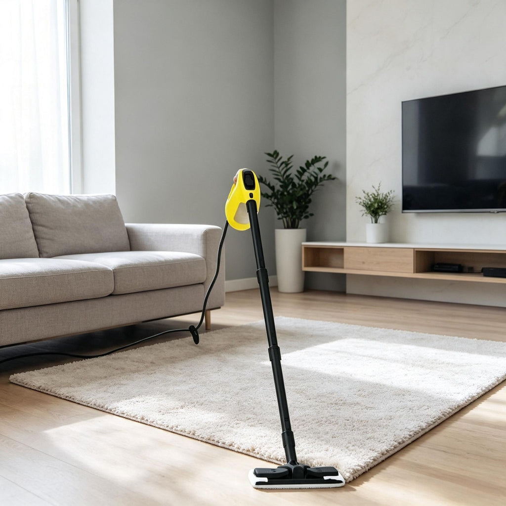 1400W Handheld Steam Cleaner with 14-Piece Accessory Kit Child Lock for Multi-Surface Cleaning