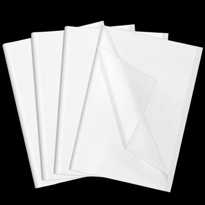 160 Sheets White Tissue Paper 14 X 20 Inches Gift Tissue Wrapping Paper Bulk for Gift Bags Art Crafts DIY Project Weddings Baby Shower Birthday Christmas Festival Wrapping Decor