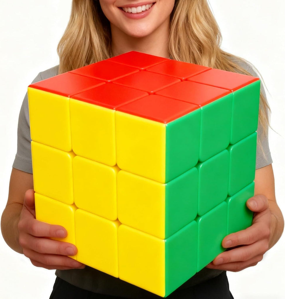 18CM Big 3x3 Speed Cube Color-Matching 3D Sensory Puzzle