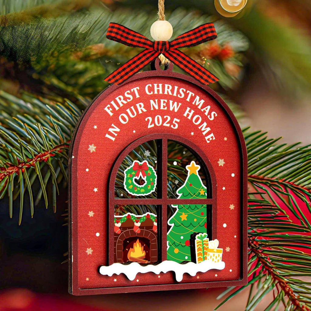 1st Christmas New Home Ornament 2025