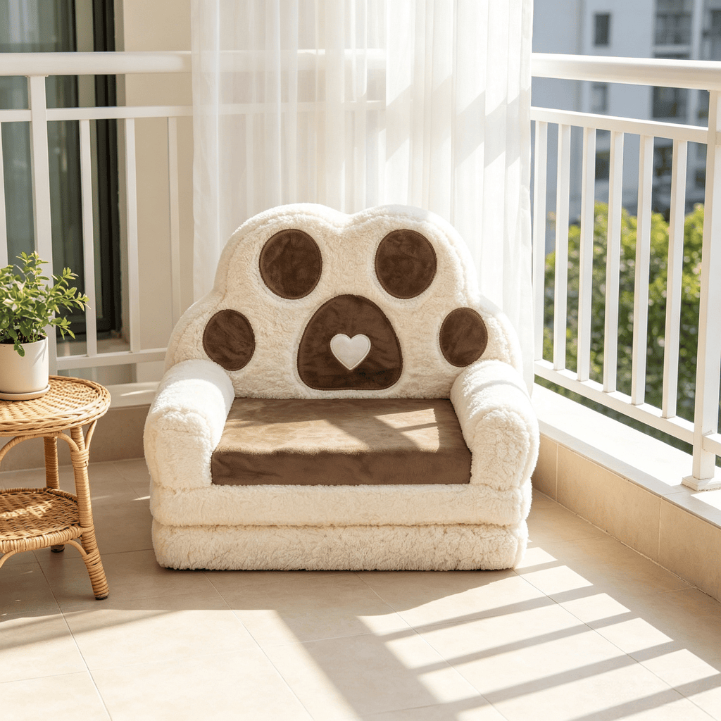 2-in-1 Convertible Sofa to Lounger with Removable Cover Furniture for Room Comfortable Sofa Bed