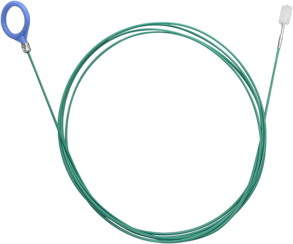 2 Pack 118 Inch Long Flexible Tube Cleaning Brush, Flexible Drain Brush Tube Slim Drain Dredging Tool, Suitable for Cleaning Feeding Tubes & Air Tube Hose and Racking Lines