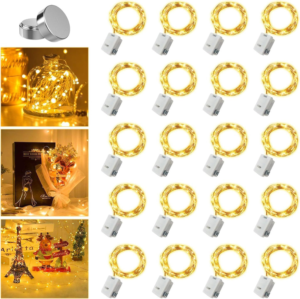 20 Pack Fairy Lights Battery Operated