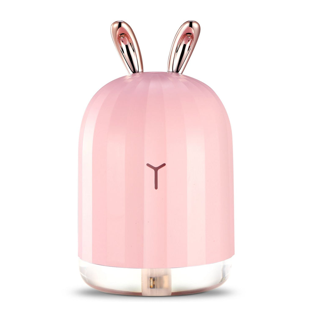 220ml Cool Mist Humidifier Ultrasonic Air Diffuser Atomizer w/7 Color Breathing Lights