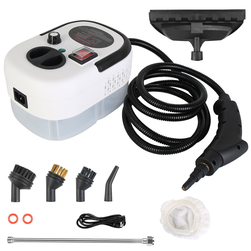 2500W Handheld Steamer Cleaner Multifunctional Little Steamer Powerful High Temp Steam Clean Machine for Cleaning Car Detailing Couch Floor Tile Microwave Mattress Bed Bugs Windows