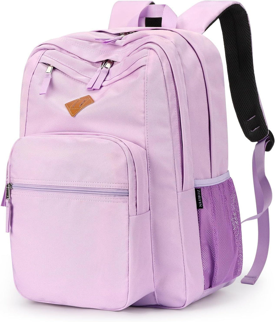 26L Backpack for College, and Travel: Water Resistant Bookbag