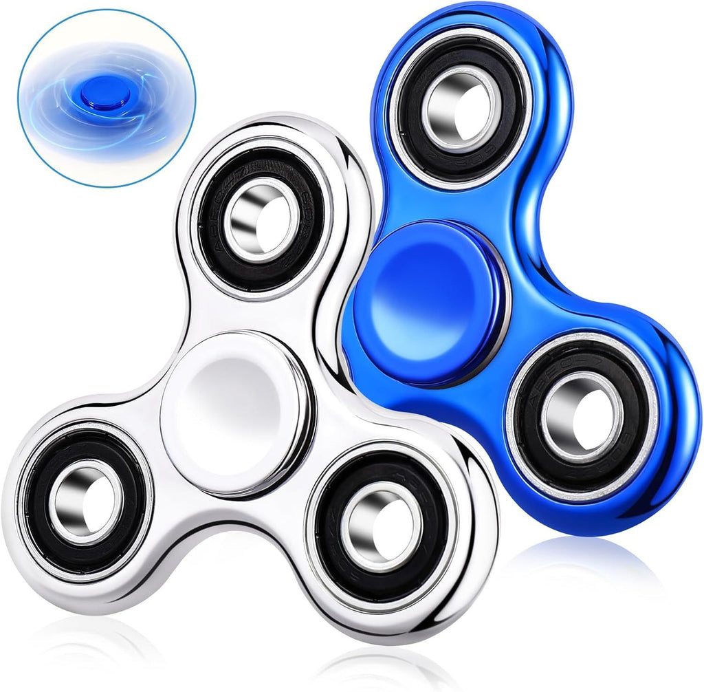 2Pcs Fidget Spinner for Kids Adults Stress Relief Sensory Fidget Toys