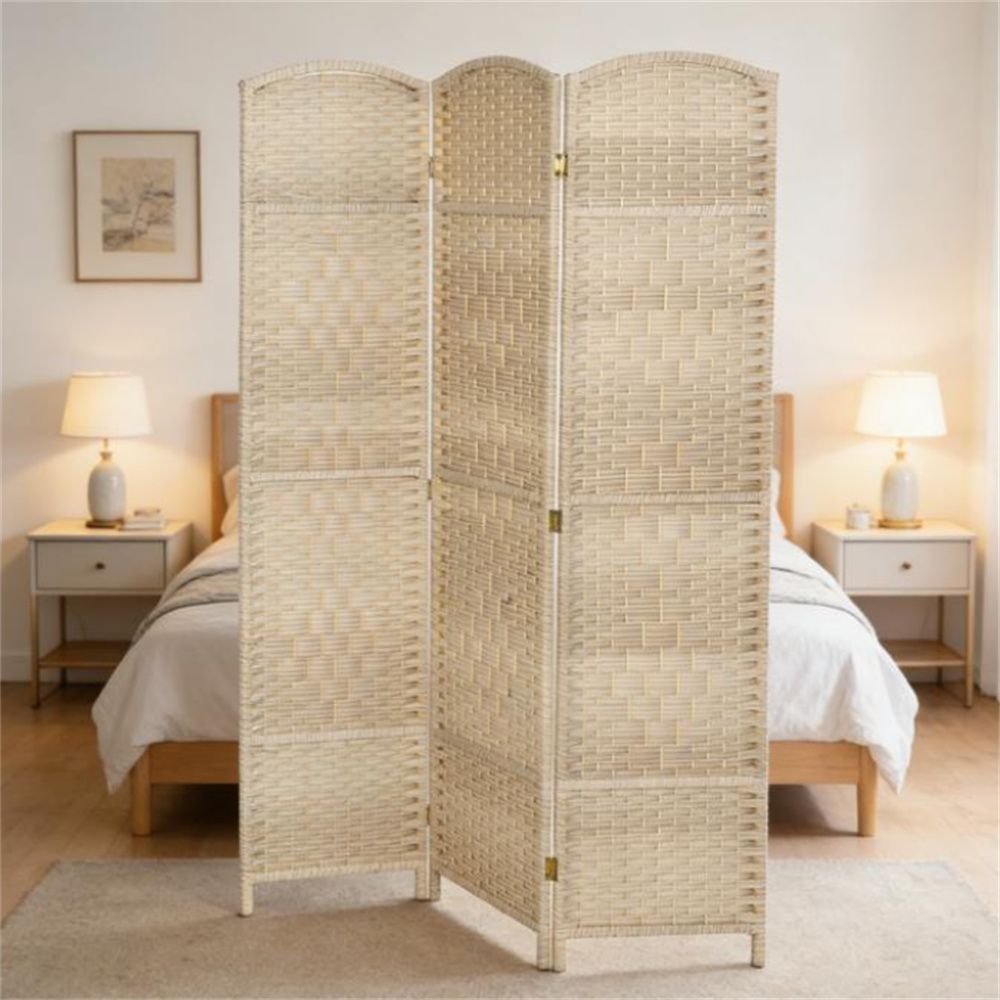 3 foldable room partition screens, privacy screen, and screen