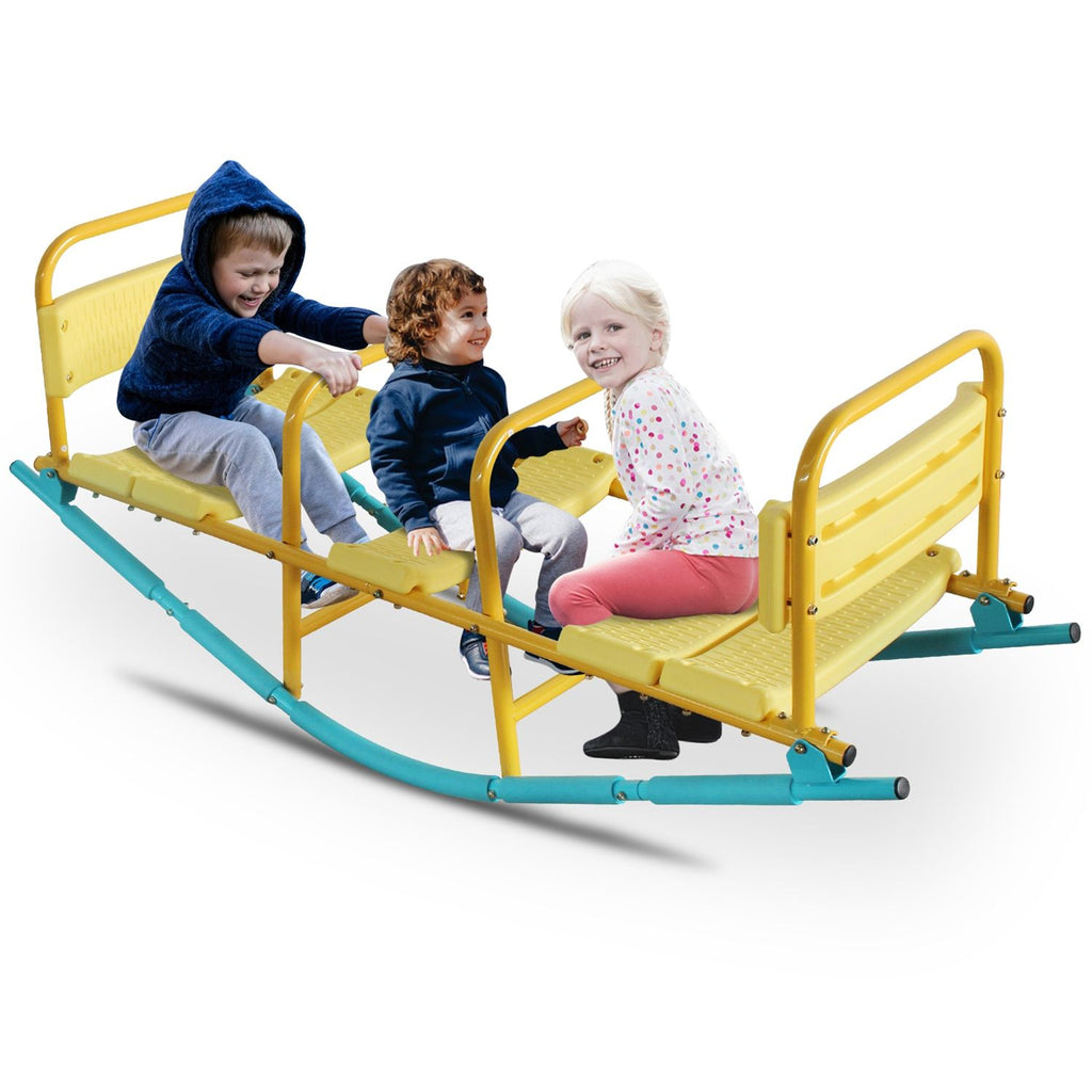 3-Seat Kids Rocking Seesaw