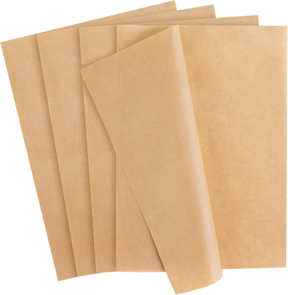 330 Sheets Brown Tissue Paper Bulk, 14 x 10 Inch Kraft Gift Wrapping Tissue Paper for Wedding Birthday DIY Crafts Art Project