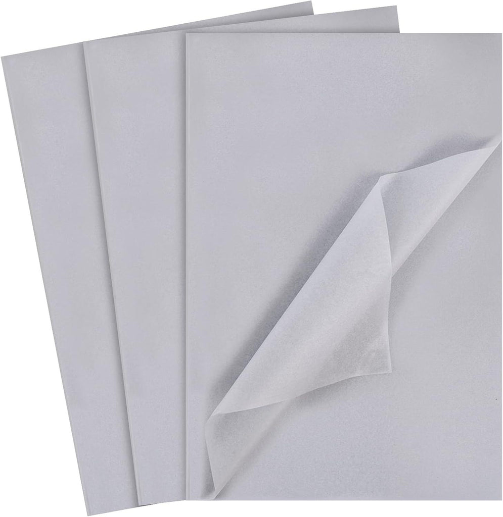 330 Sheets Tissue Paper Bulk, 14 x 10 Inch Silver Gift Wrapping Tissue Paper for Christmas Wedding Birthday DIY Crafts Art Project