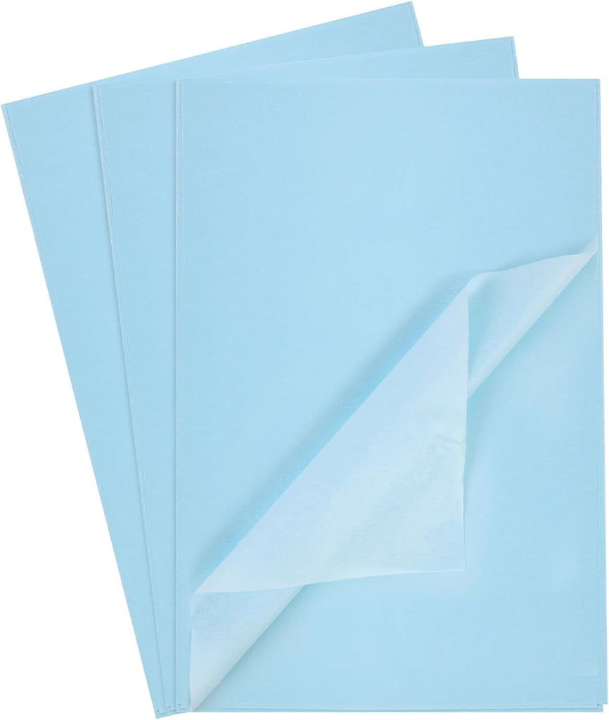 330 Sheets Tissue Paper Bulk, 14 x 10 Inch Sky Blue Gift Wrapping Tissue Paper for Wedding Birthday DIY Crafts Art Project