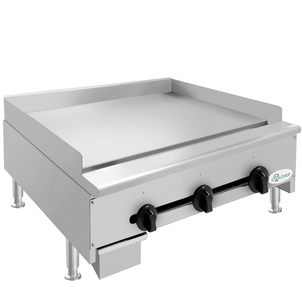36" 90,000 BTU Commercial Gas Griddle 3 Burner CSA