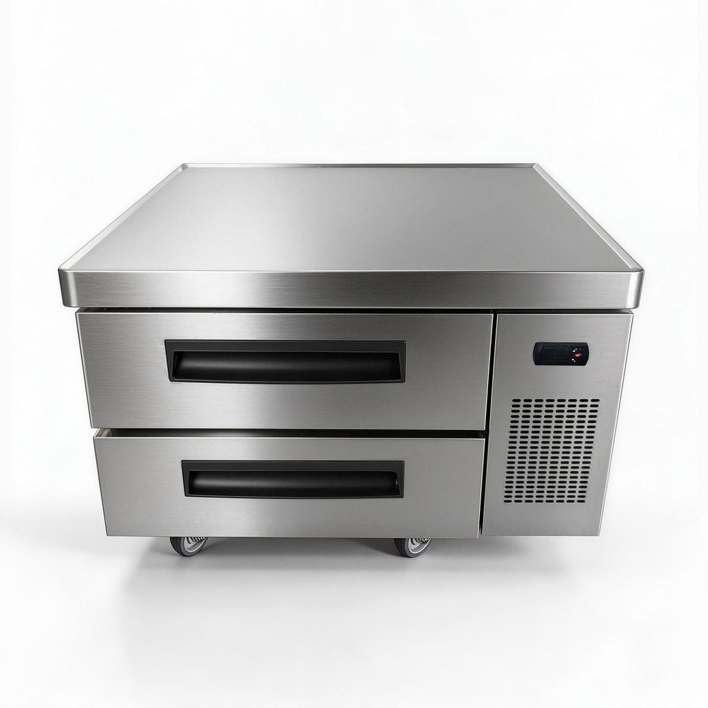 36" Refrigerated Chef Base 2 Drawer Undercounter Refrigerator 5.9 Cu Ft 32 46F Ventilated Cooling R290 ETL DOE