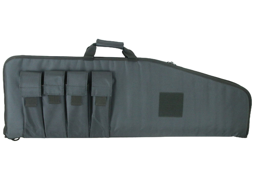 40 Inch Soft Equipment Case with 4 Front Accessory Pockets, Padded Long Storage Bag with Carry Handle and Full-Length Zipper for Outdoor Transport