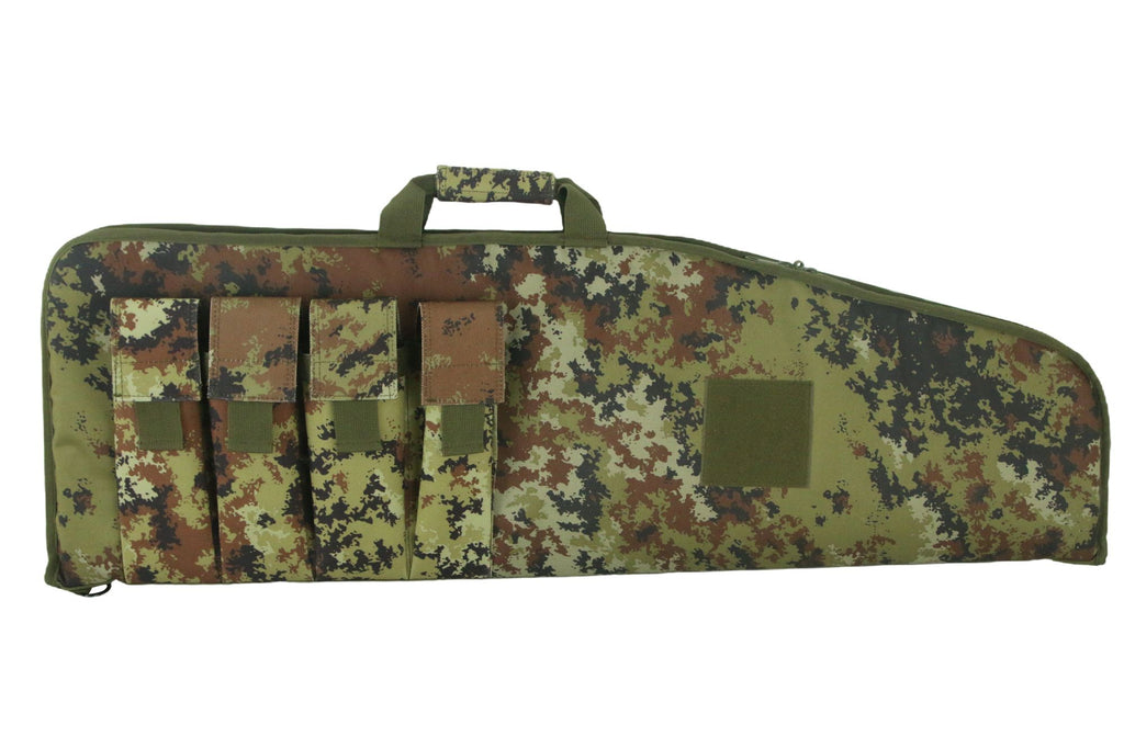 40 Inch Soft Equipment Case with 4 Front Accessory Pockets, Padded Long Storage Bag with Carry Handle and Full-Length Zipper for Outdoor Transport