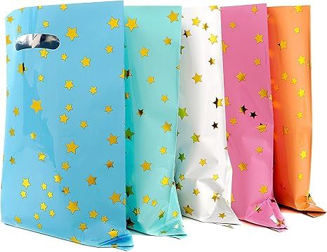 40 Pack Party Favor Bags Goodie Bags for Birthday Party Gift Bag Bulk for Baby Shower, Wedding, Thanksgiving, Christmas, New Years