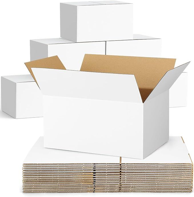 40-Pack-Small-Shipping-Boxes-9x6x4, Corrugated-Cardboard-Boxes-for-Packaging-Small-Business