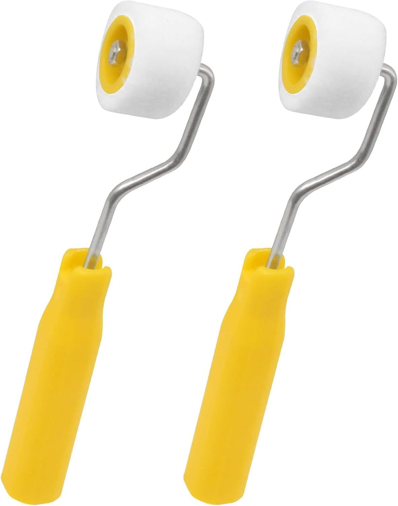 4/5 inch Paint Rollers for Touch up Trim Edge or Corner, Extra Small Paint Wool Brushes, Tiny Painting Tool