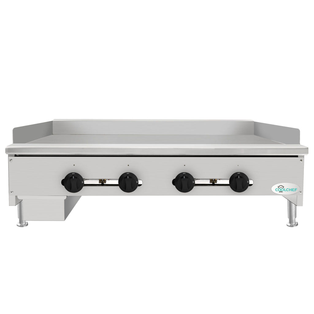 48" 120,000 BTU Commercial Gas Griddle 4 Burner CSA